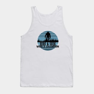 Bigfoot Hide and Seek World Champion Yeti Tank Top